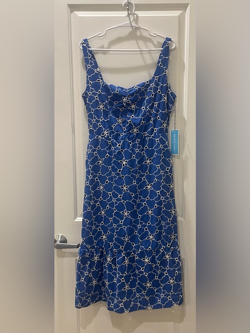 NEW…Draper James Embroidered Midi Dress - Picture 2 of 4